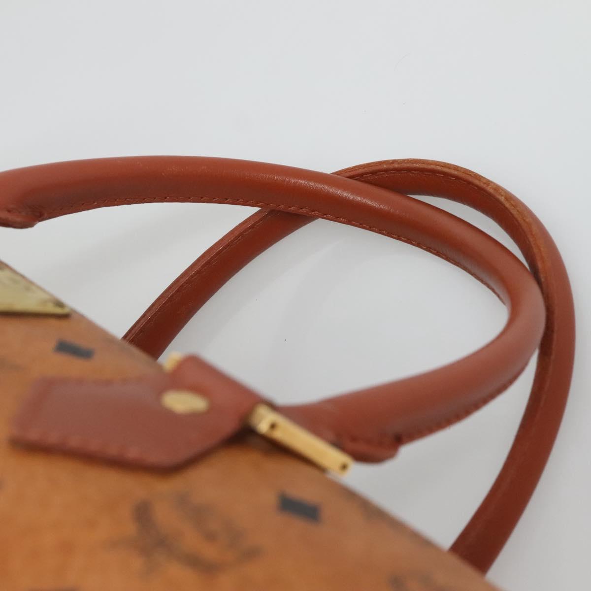 MCM Visetos, Brown, Canvas, travel