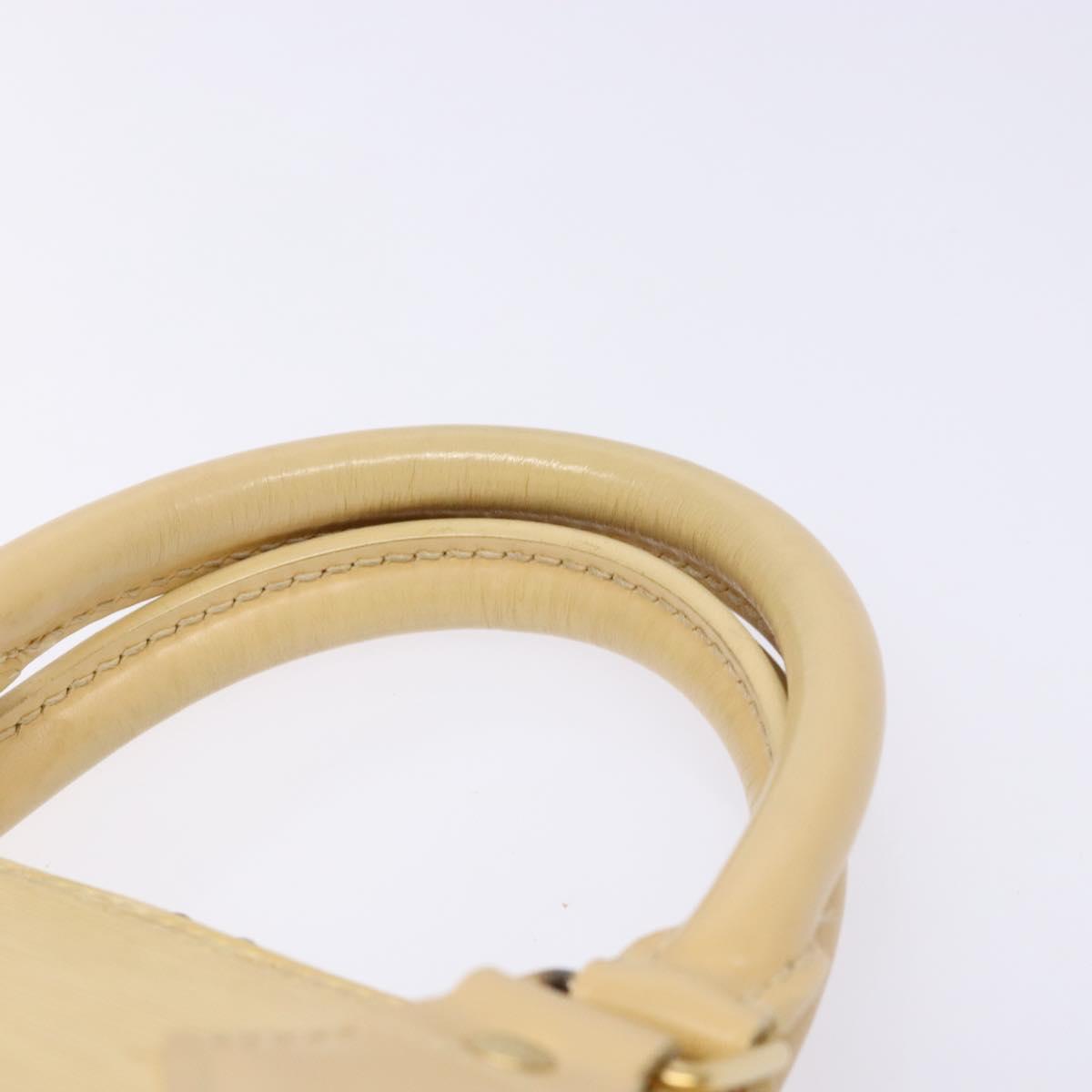 Louis Vuitton Alma, Beige, Leather, handbag