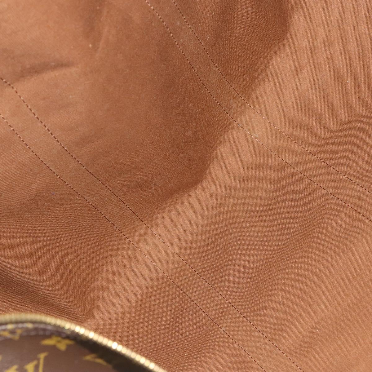 Louis Vuitton Keepall 55, Brown, Canvas, travel