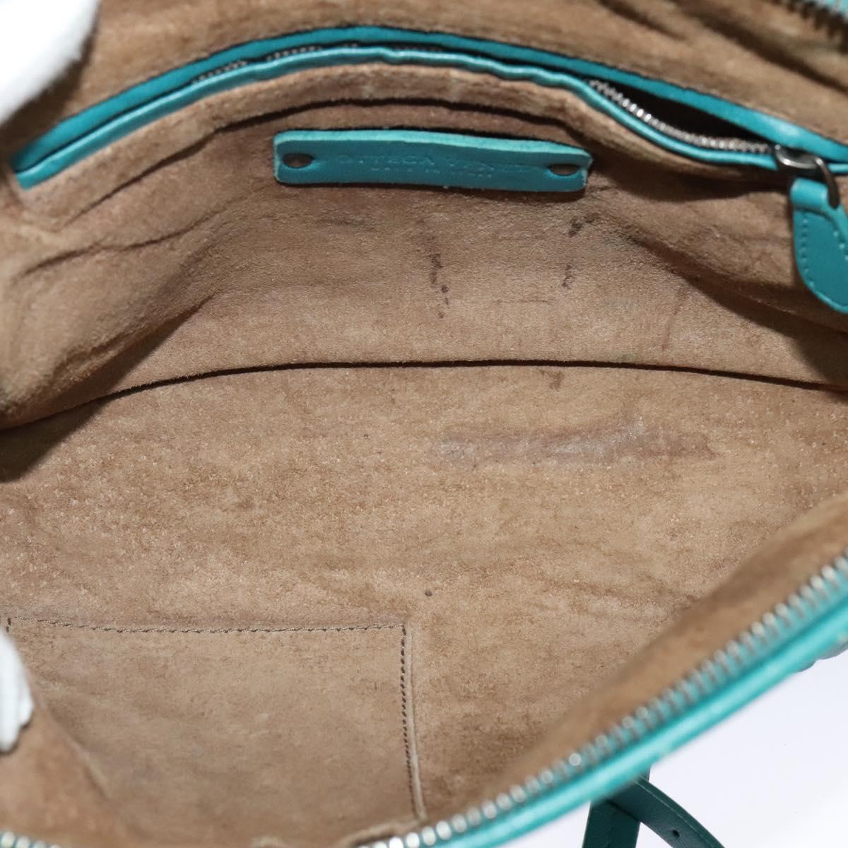 Bottega Veneta Intrecciato, Green, Leather, shoulder