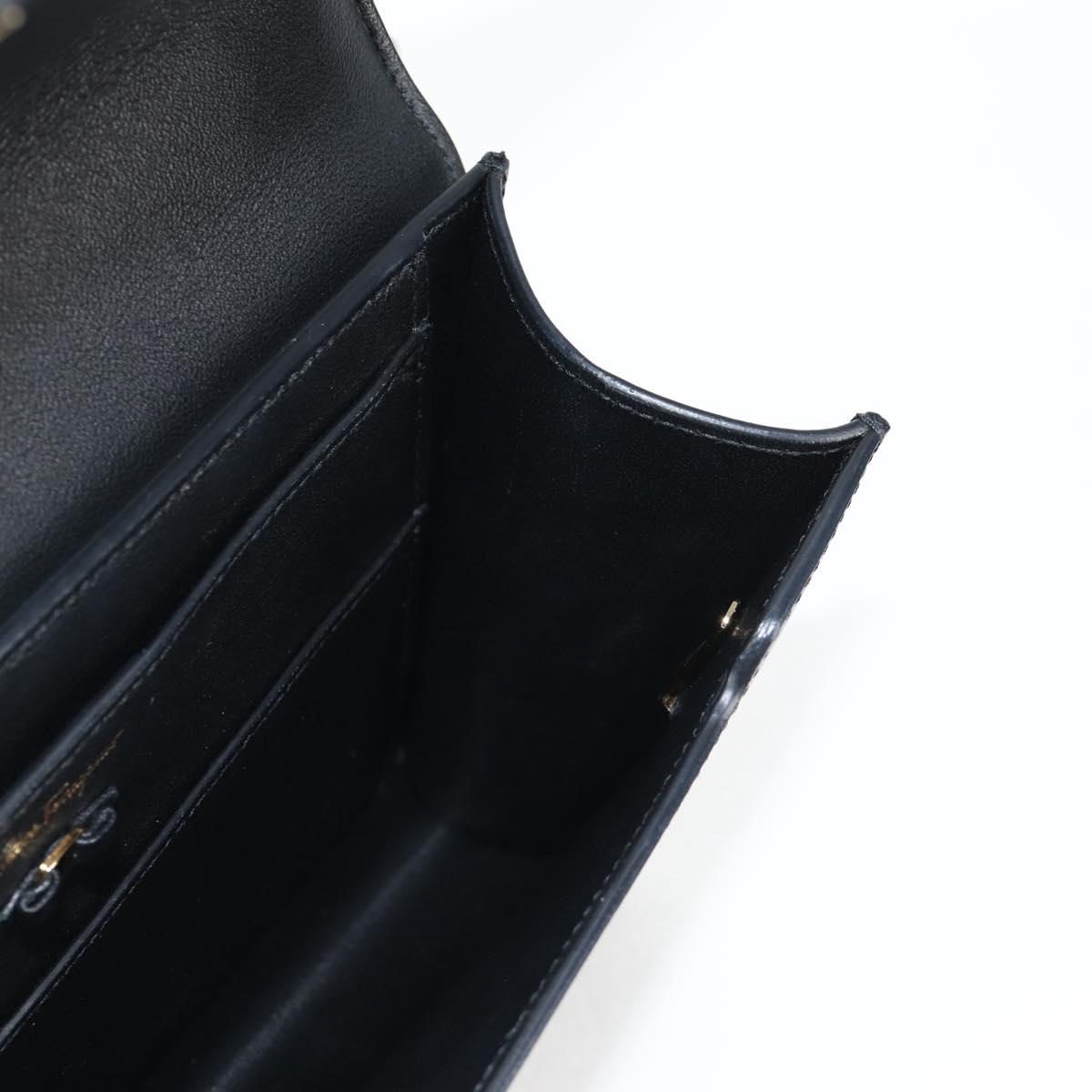 Salvatore Ferragamo Vara, Black, Leather, shoulder