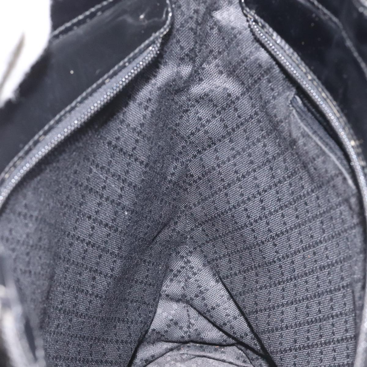 Gucci Bamboo, Black, Canvas, tote