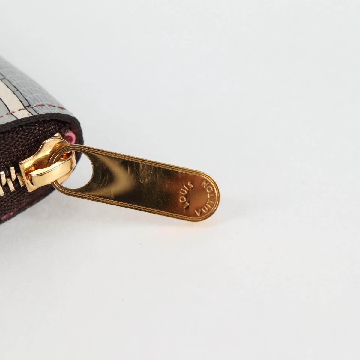 Louis Vuitton Zippy, Brown, Canvas, wallet