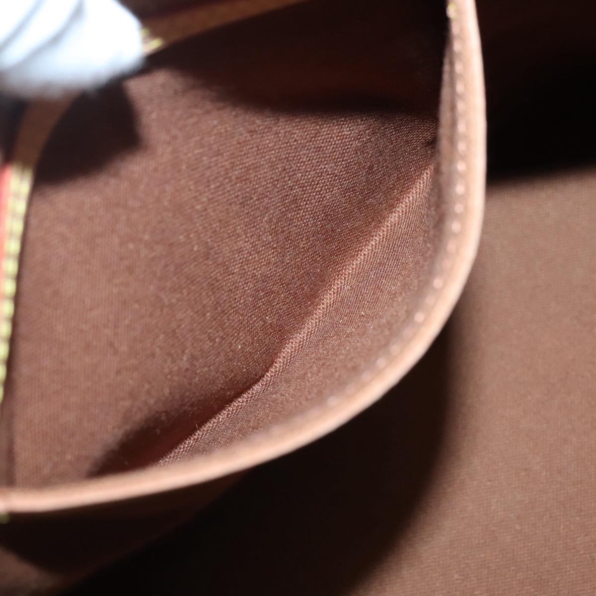 Louis Vuitton Alma, Brown, Canvas, handbag