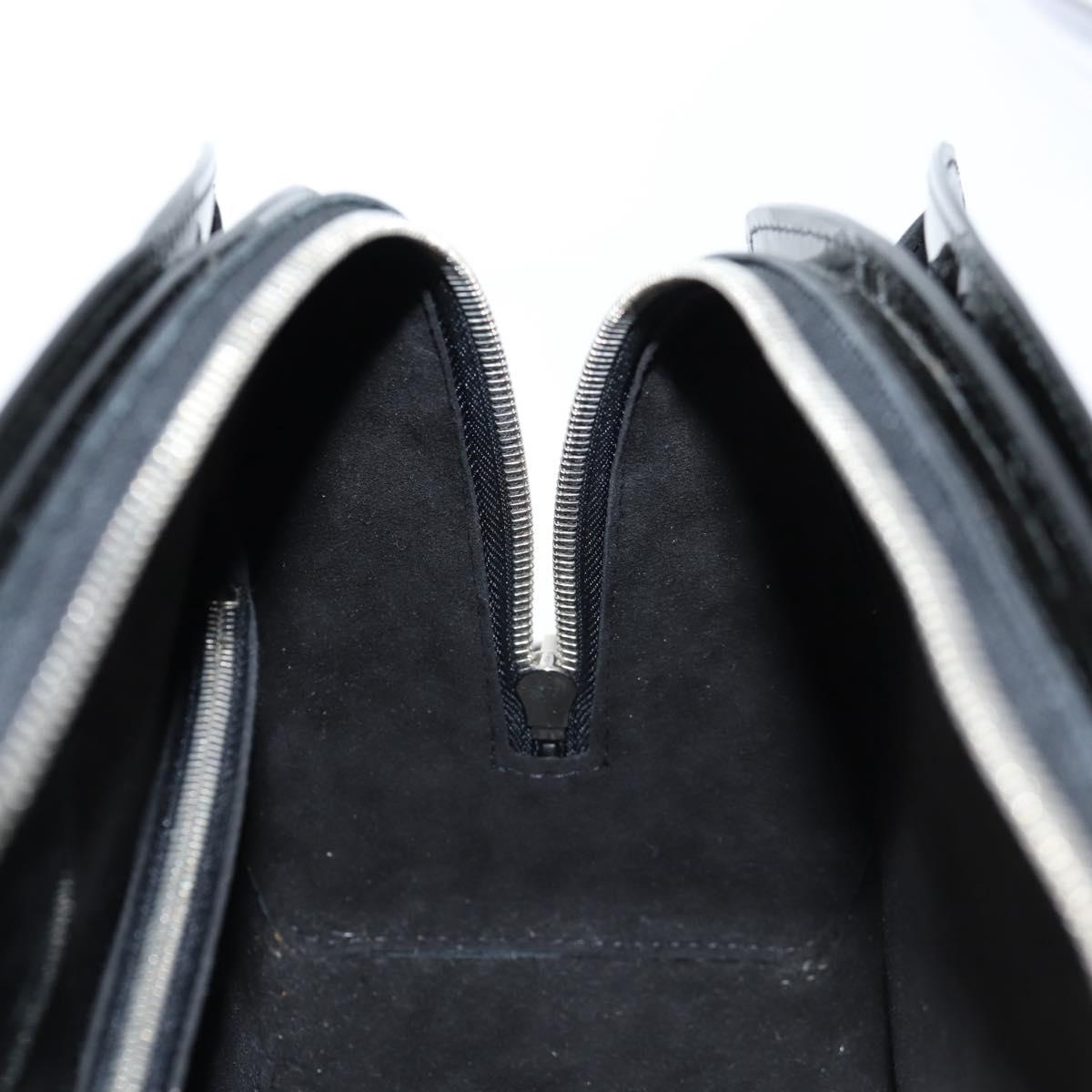 Louis Vuitton Pont Neuf, Black, Leather, handbag