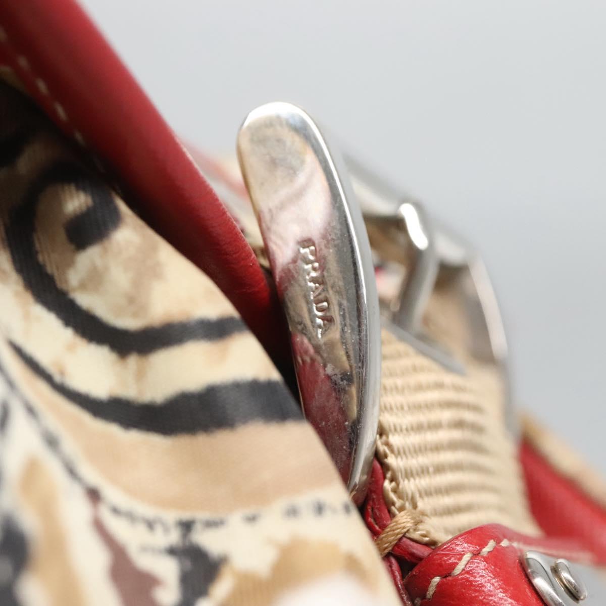 Prada, Red, NYLON, shoulder
