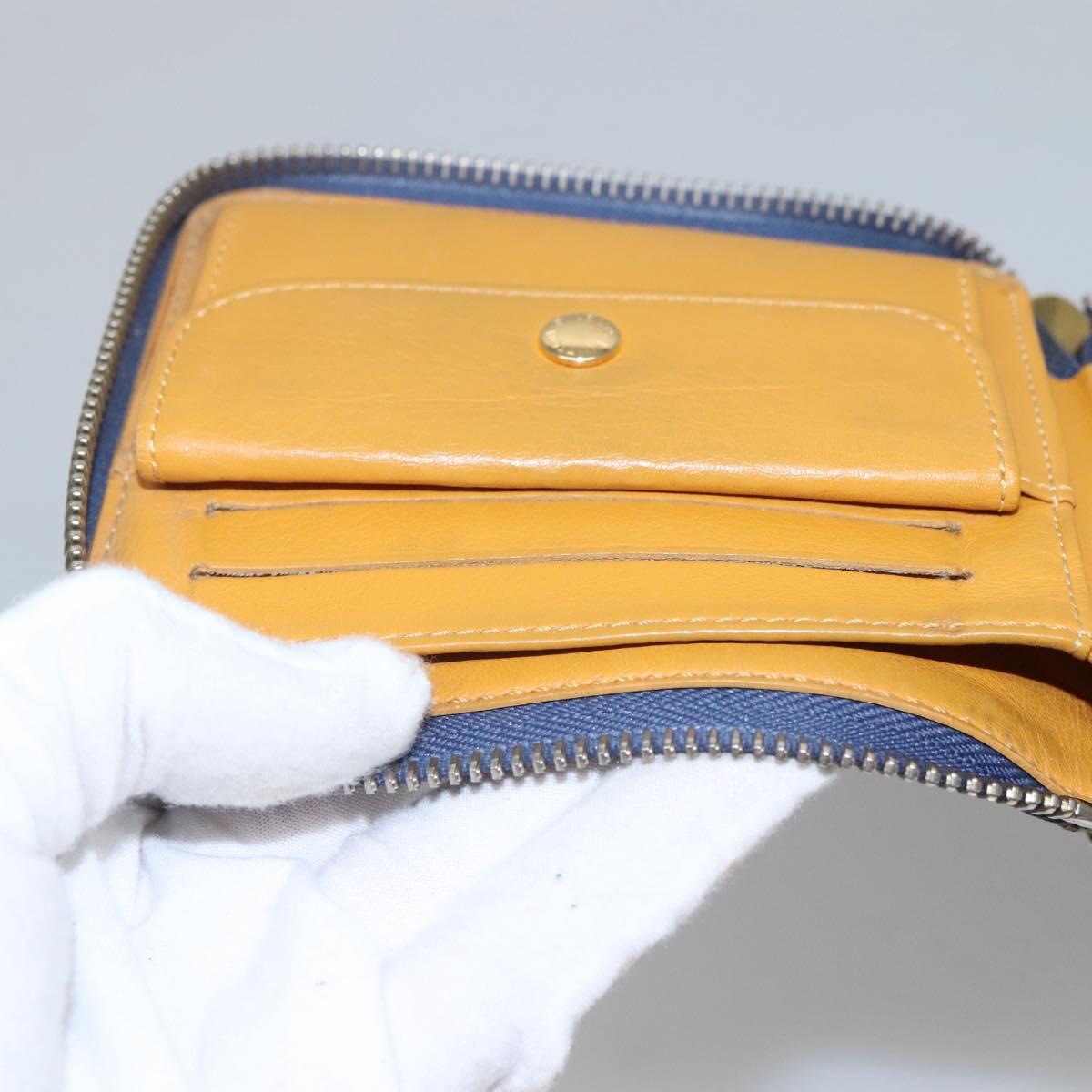 Louis Vuitton Zippy wallet, Blue, Denim - Jeans, wallet