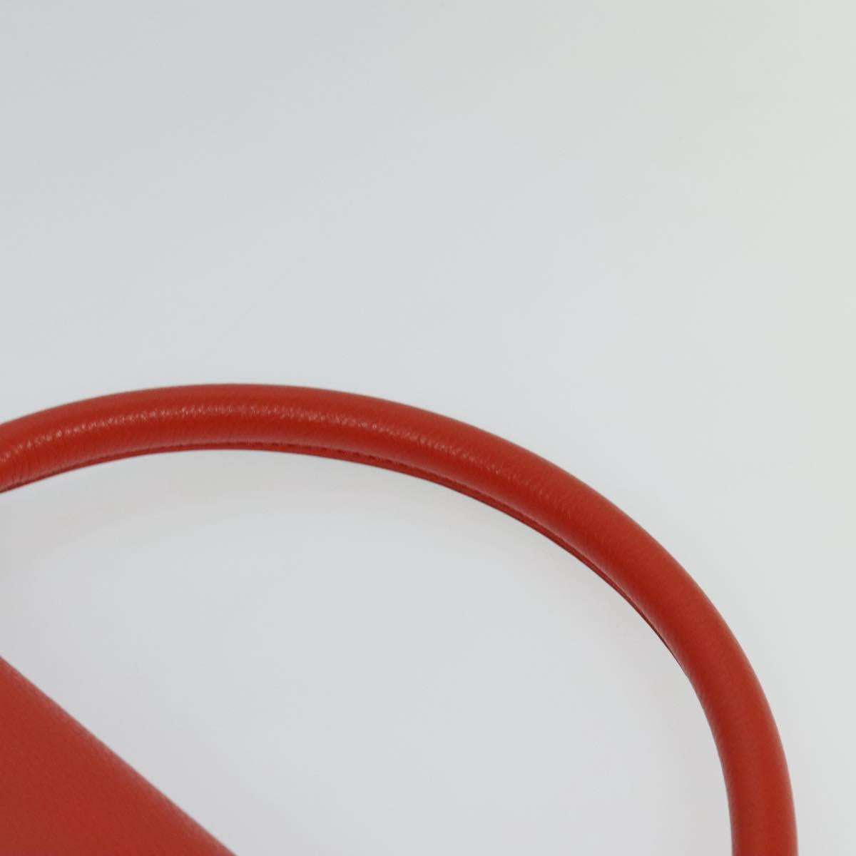 Céline Trapèze, Red, Leather, handbag