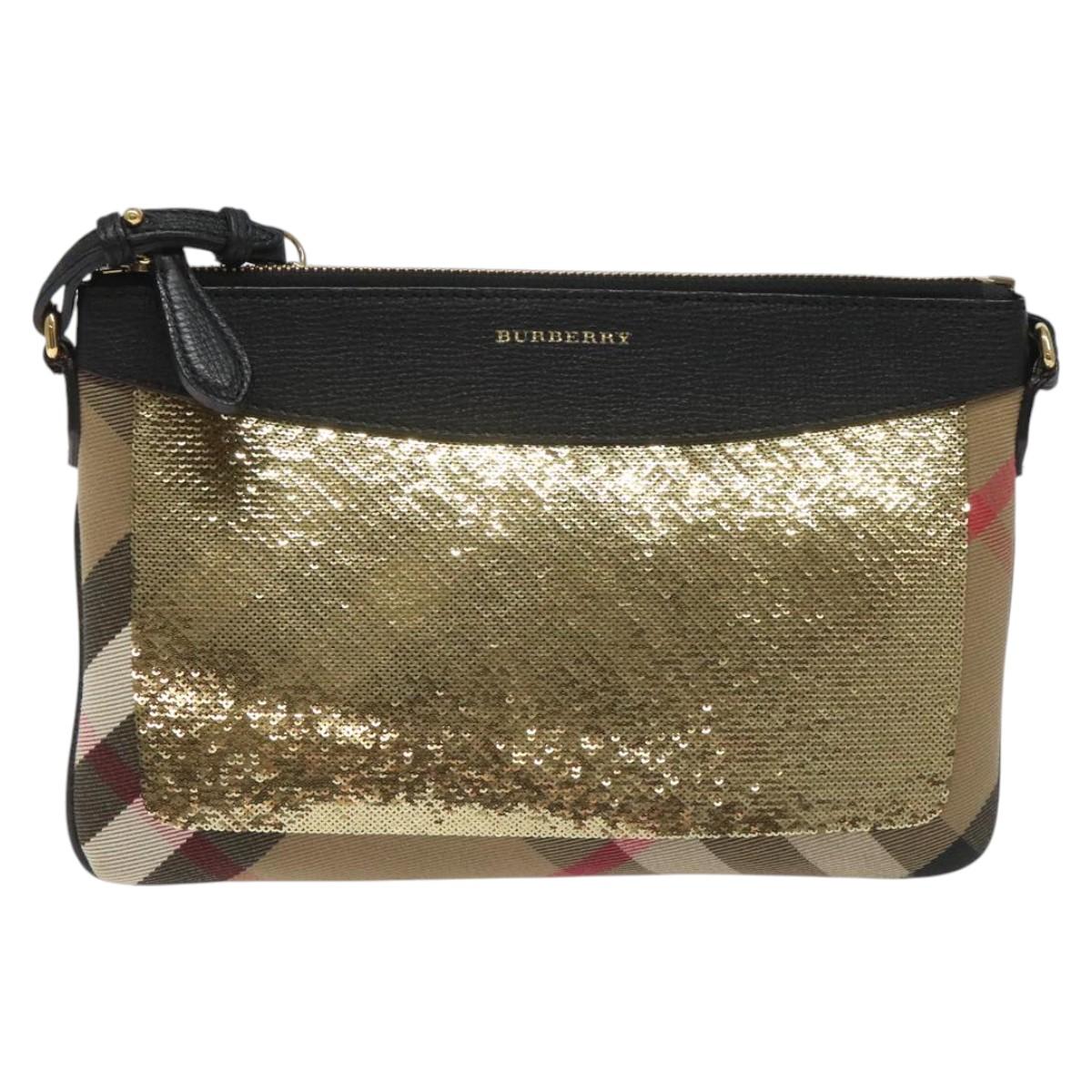 Burberry Nova Check, Beige, Canvas, shoulder