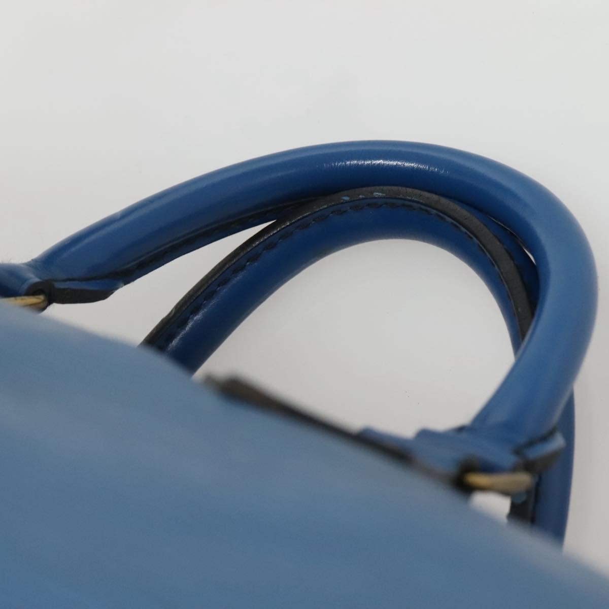 Louis Vuitton Speedy 40, Navy, Leather, handbag
