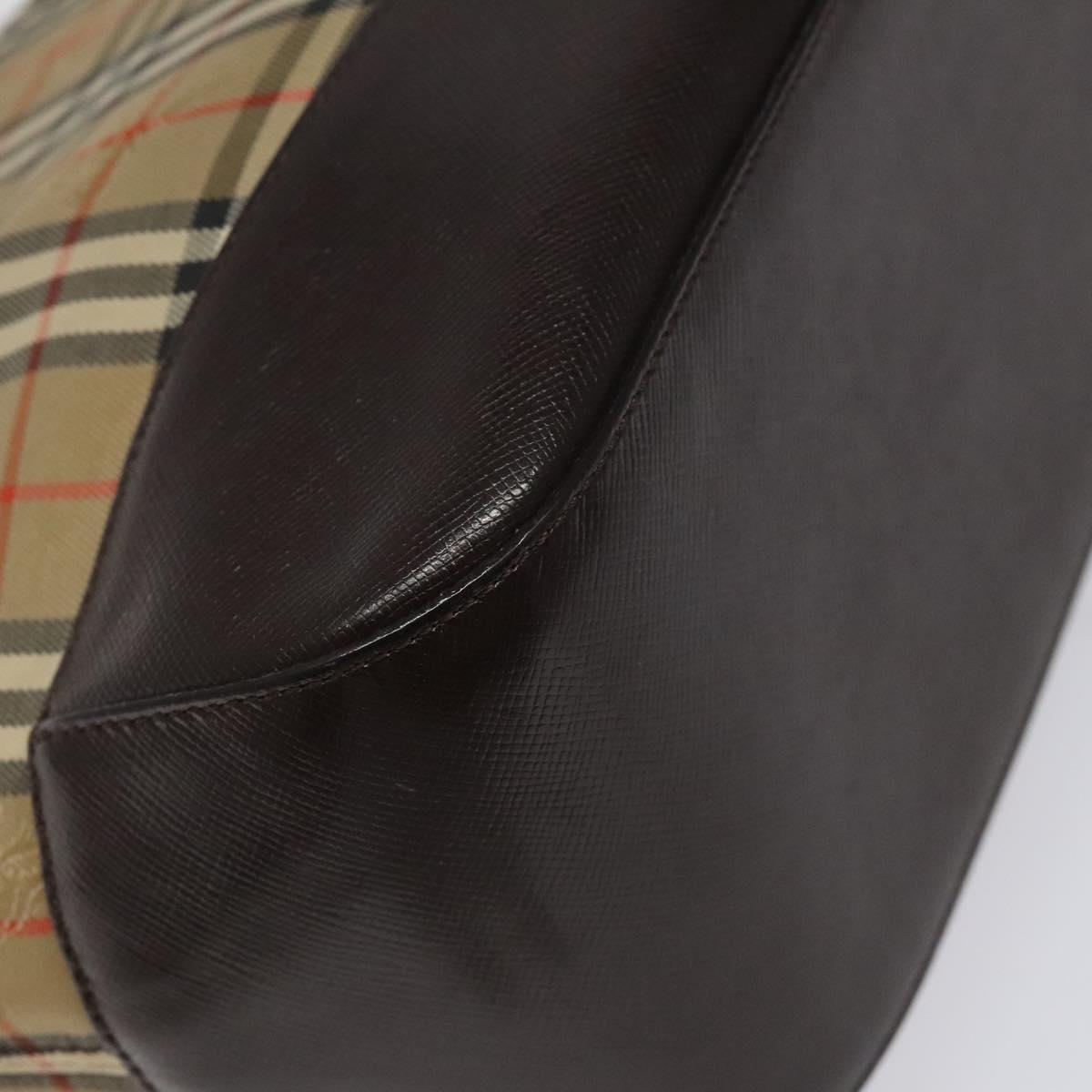 Burberry Nova Check, Beige, Canvas, tote