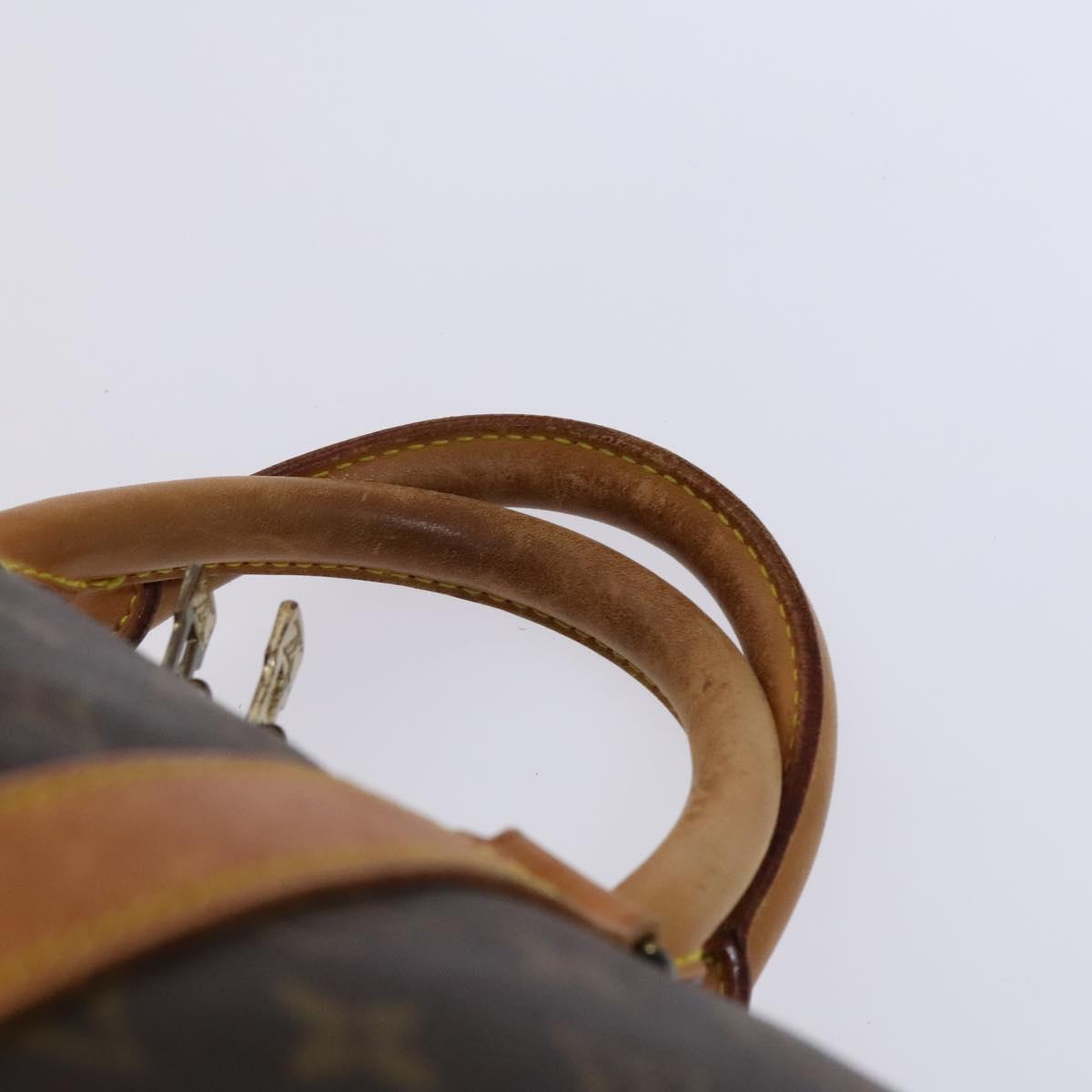 Louis Vuitton Keepall Bandouliere 55, Brown, Canvas, travel
