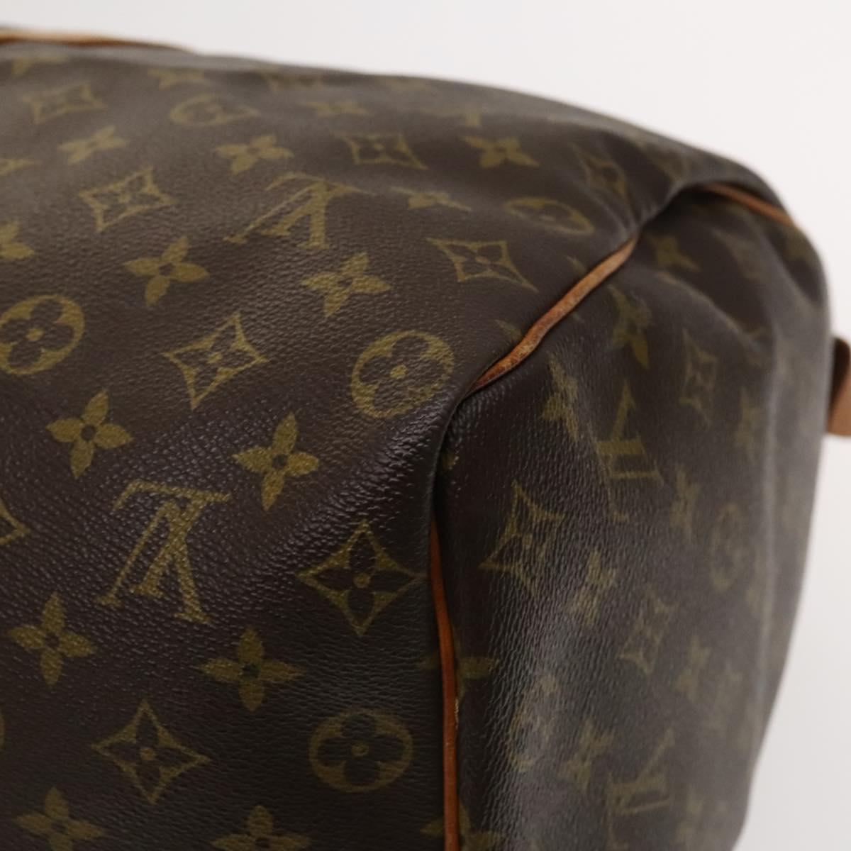 Louis Vuitton Keepall 50, Brown, Canvas, travel