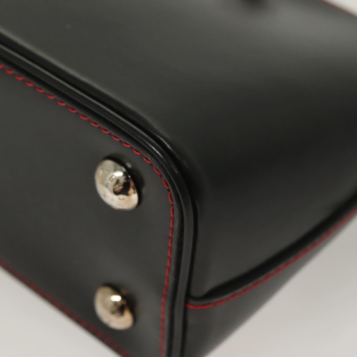 Louis Vuitton Suhari, Black, Leather, handbag
