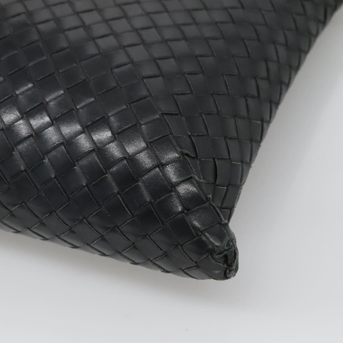 Bottega Veneta Intrecciato, Black, Leather, shoulder