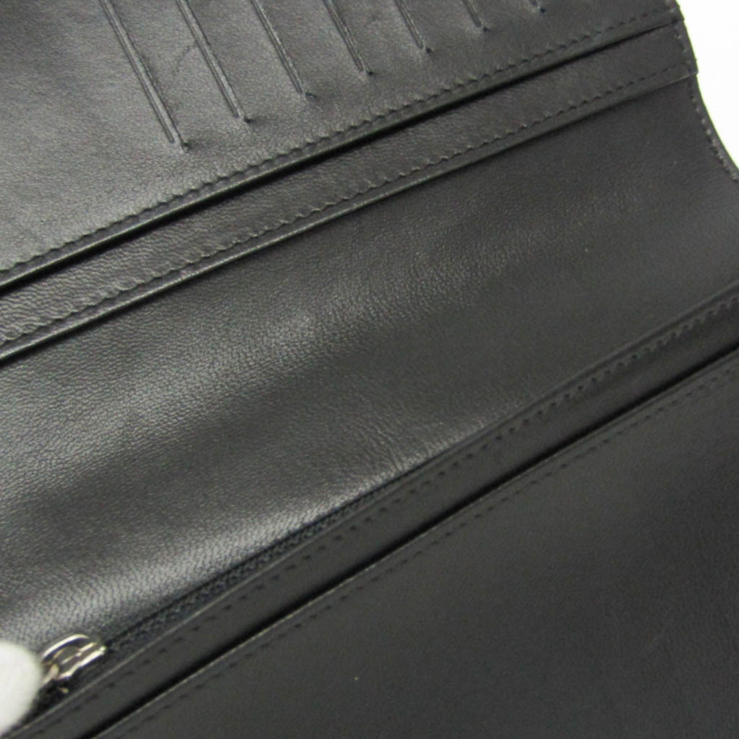 Chanel Lucky Symbols Yen Wallet Embossed Quilted Leather, Black, Leather, Wallet
