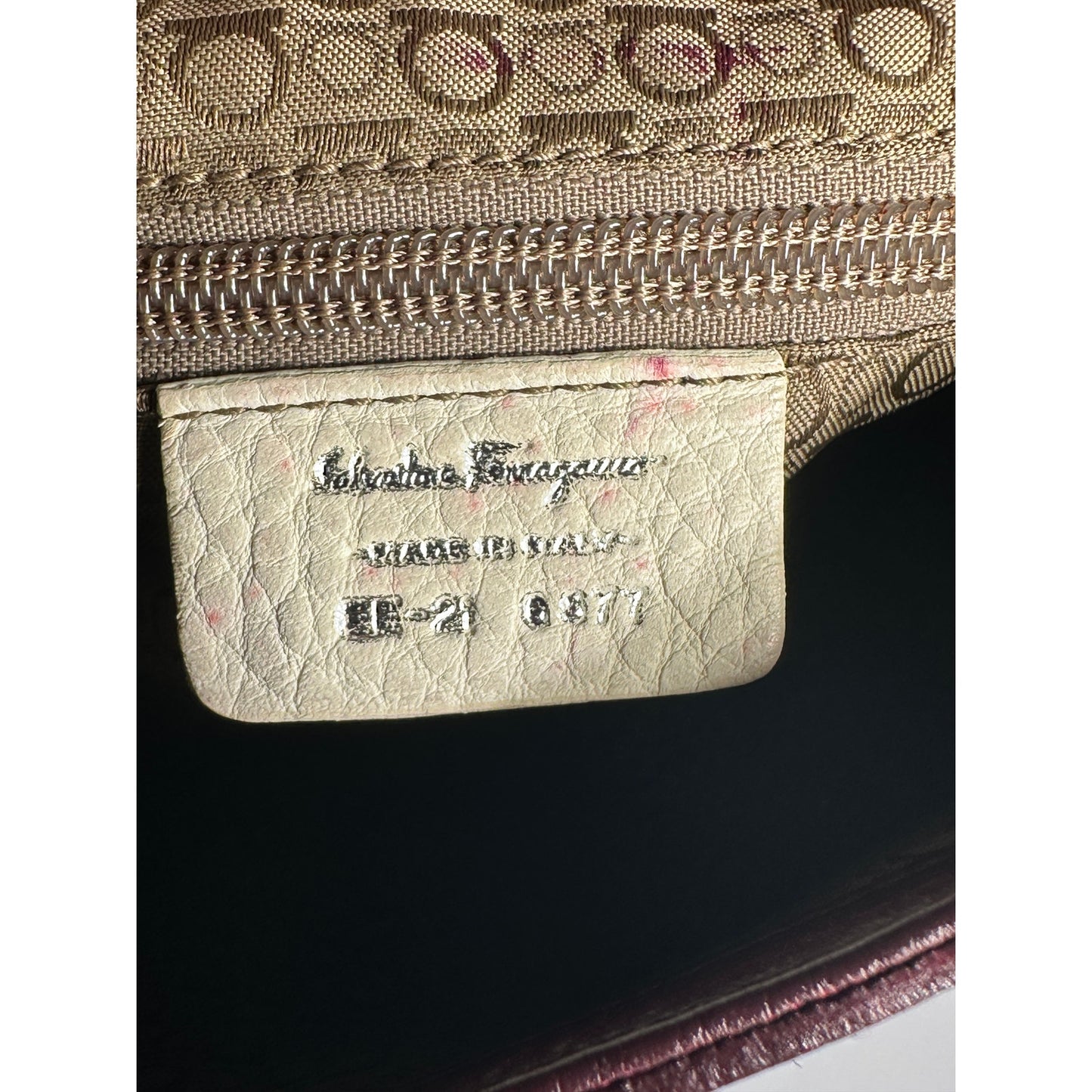 Salvatore Ferragamo Gancini Shoulder Bag