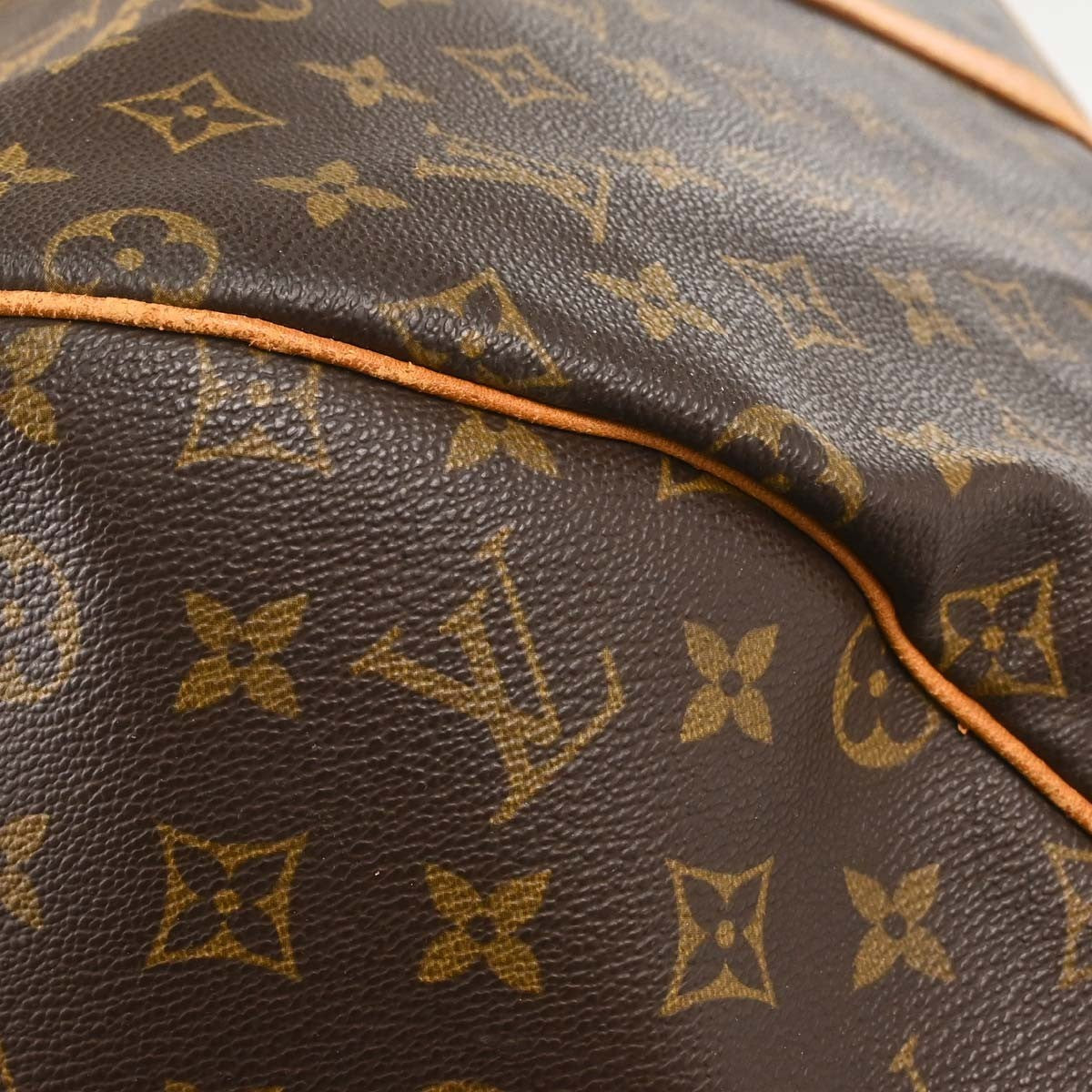 Louis Vuitton Keepall Monogram Canvas, Brown, Canvas, Travel Bag