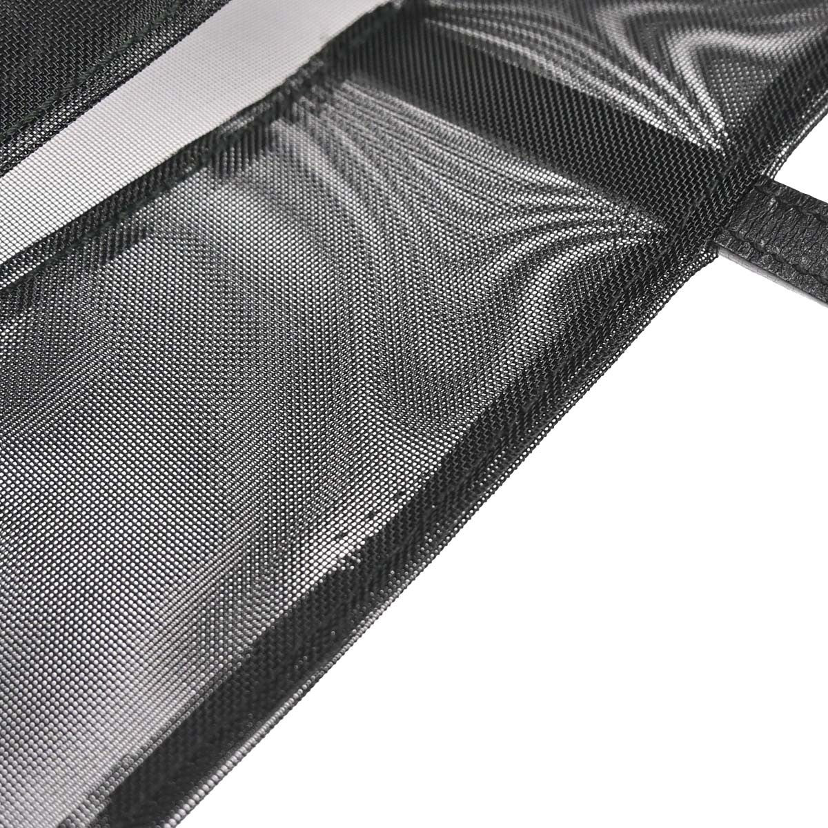Fendi Vintage FF Mesh, Black, Nylon, Tote Bag
