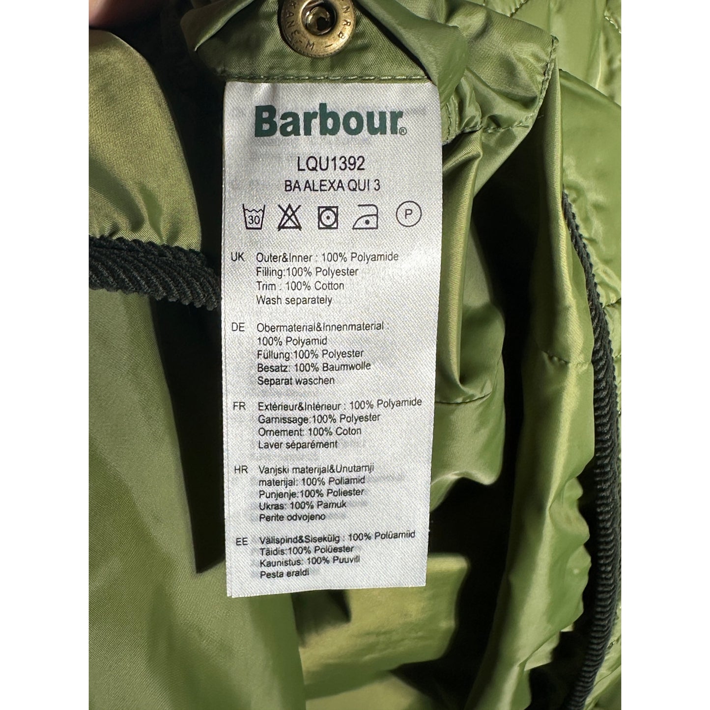 Barbour X Alexachung Jacket