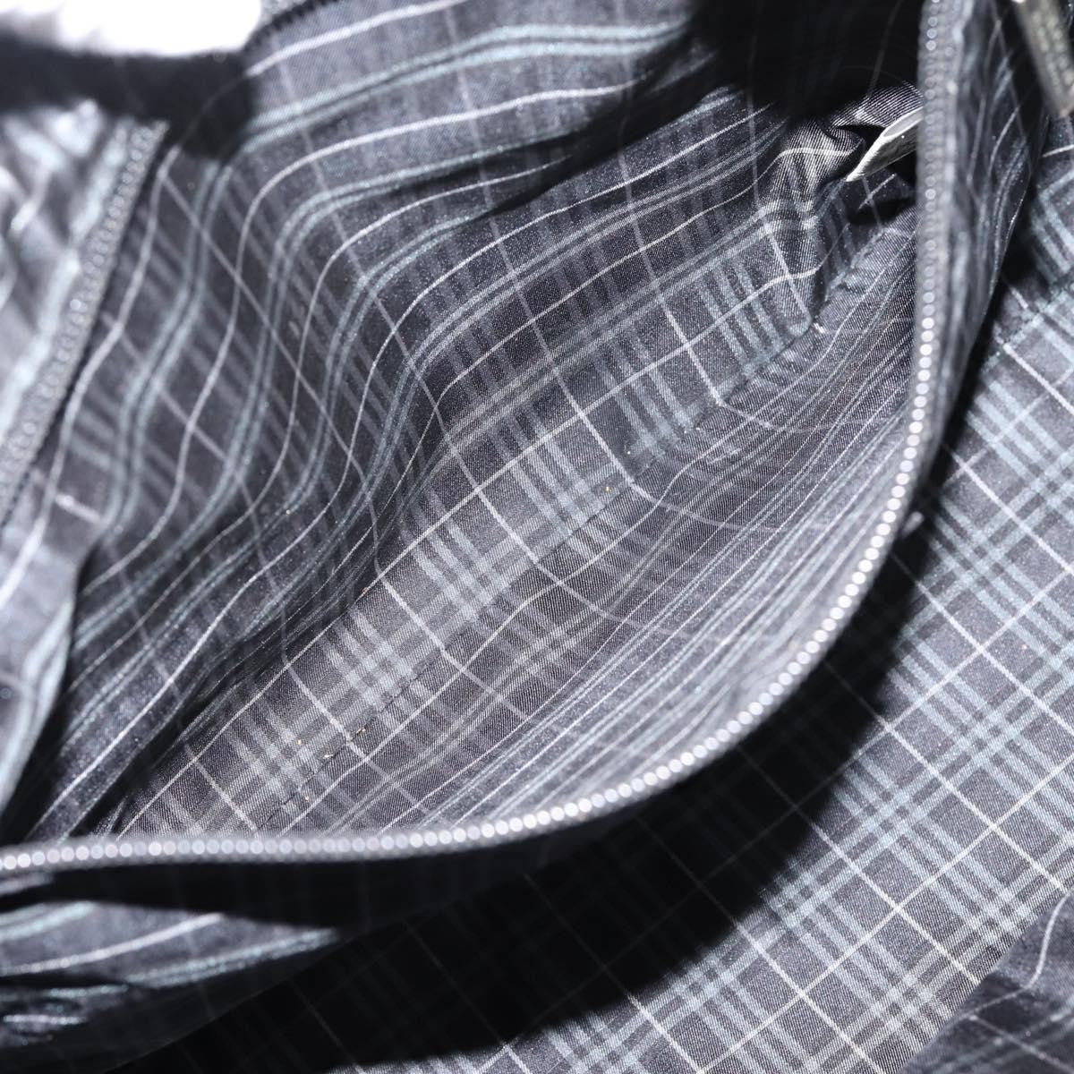 Burberry Black Label Leather, Black, Leather, Tote Bag