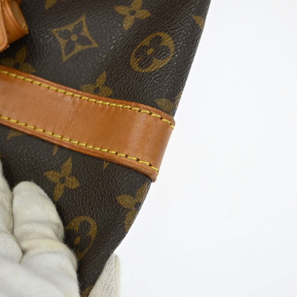 Louis Vuitton Keepall Bandoulière Monogram, Brown, Canvas, Travel Bag