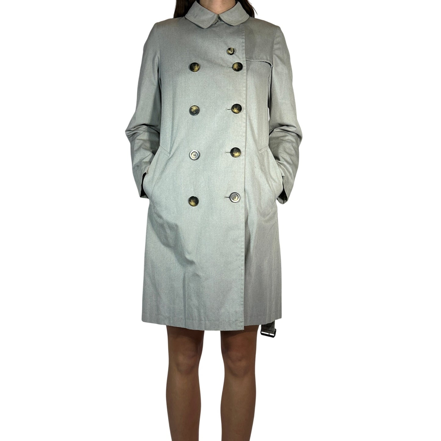 Burberry Double Breasted Trench Coat