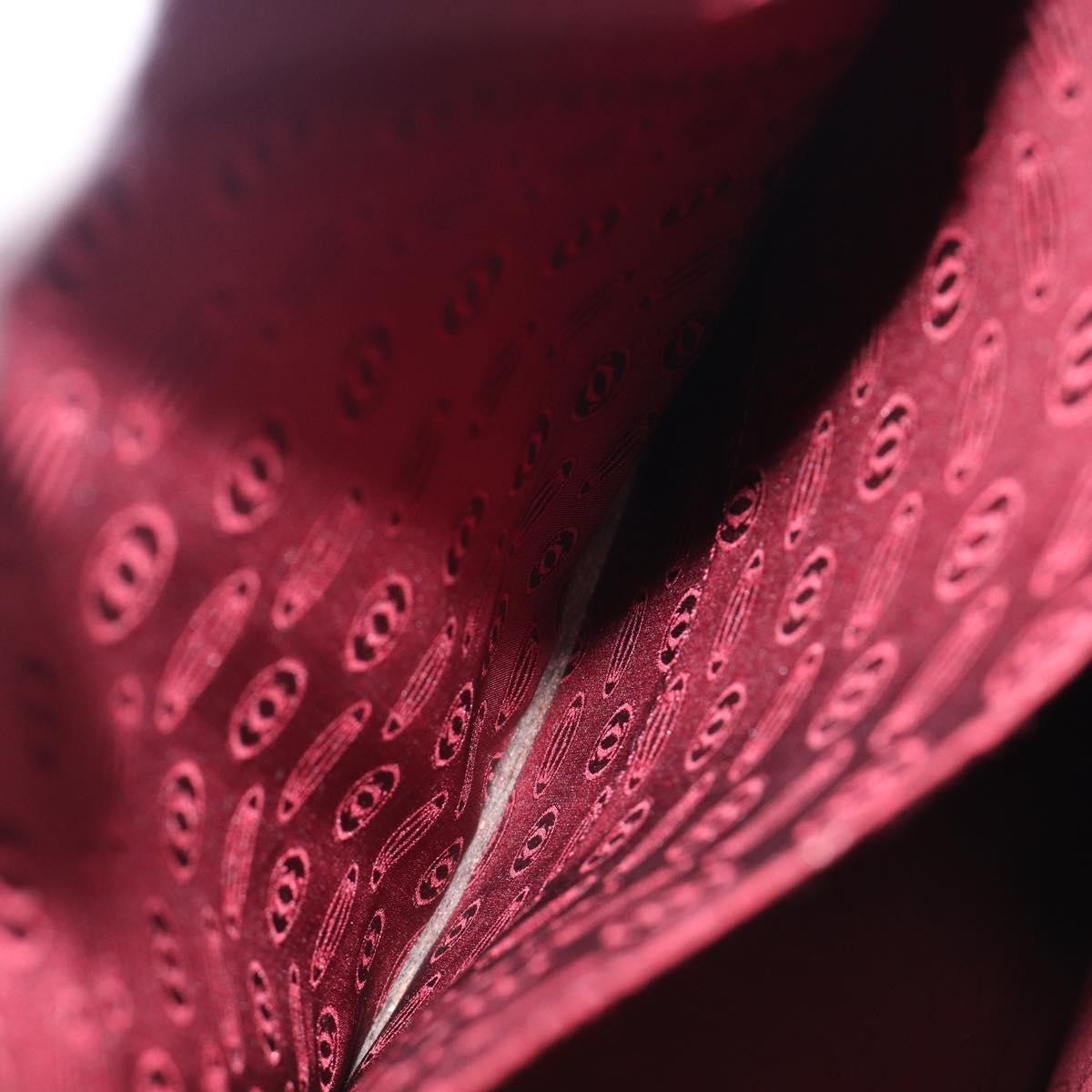Cartier Must Line Leather, Burgundy, Leather, Handbag