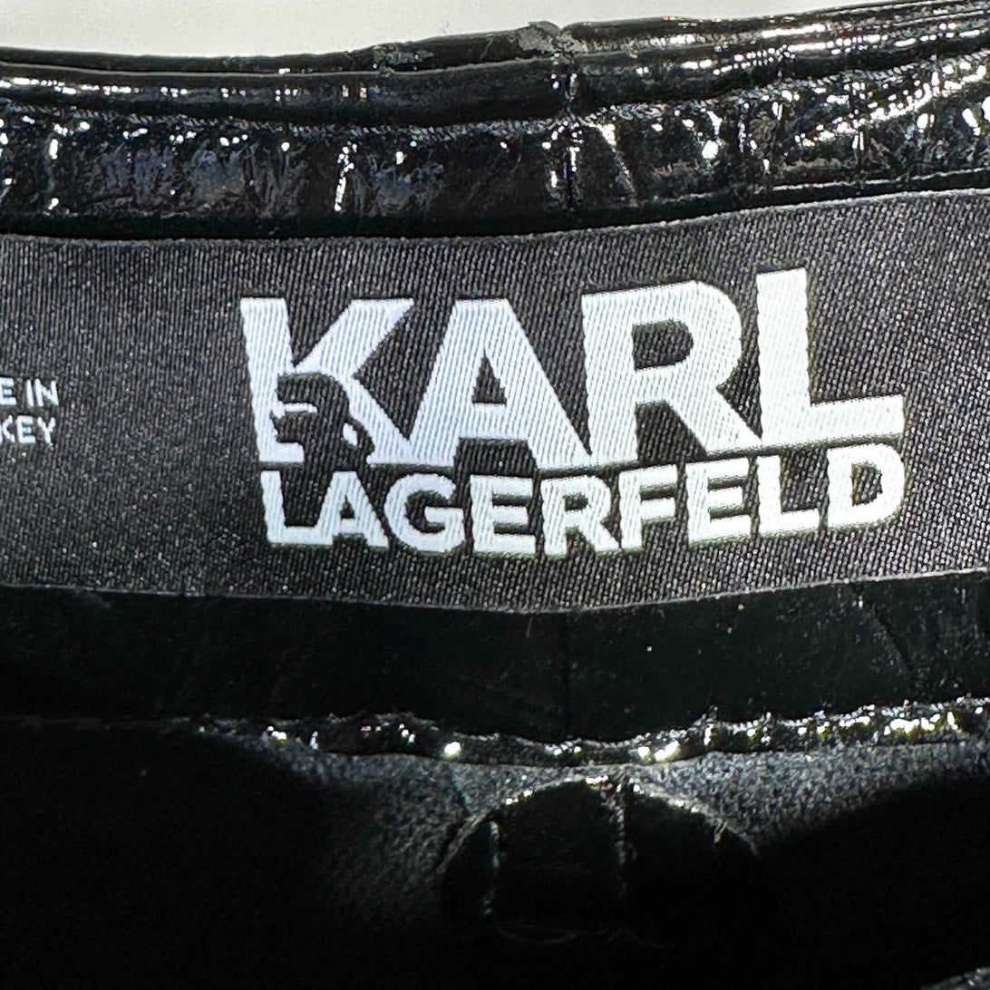 Παντελόνι NWT KARL LAGERFELD με σχέδιο κροκόδειλου