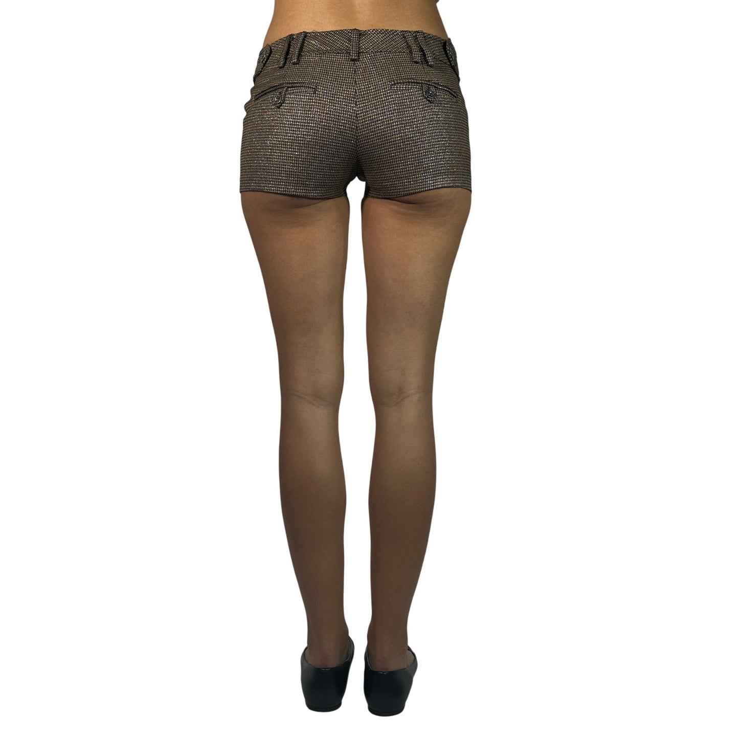 PINKO Wool Blend Shorty Shorts