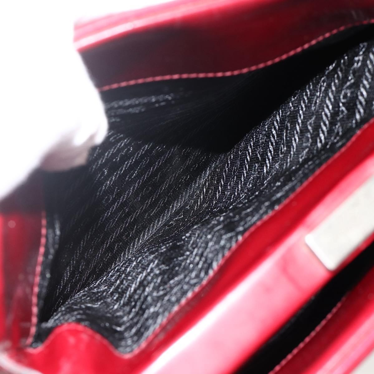 Prada Vintage Leather, Burgundy, Leather, Handbag