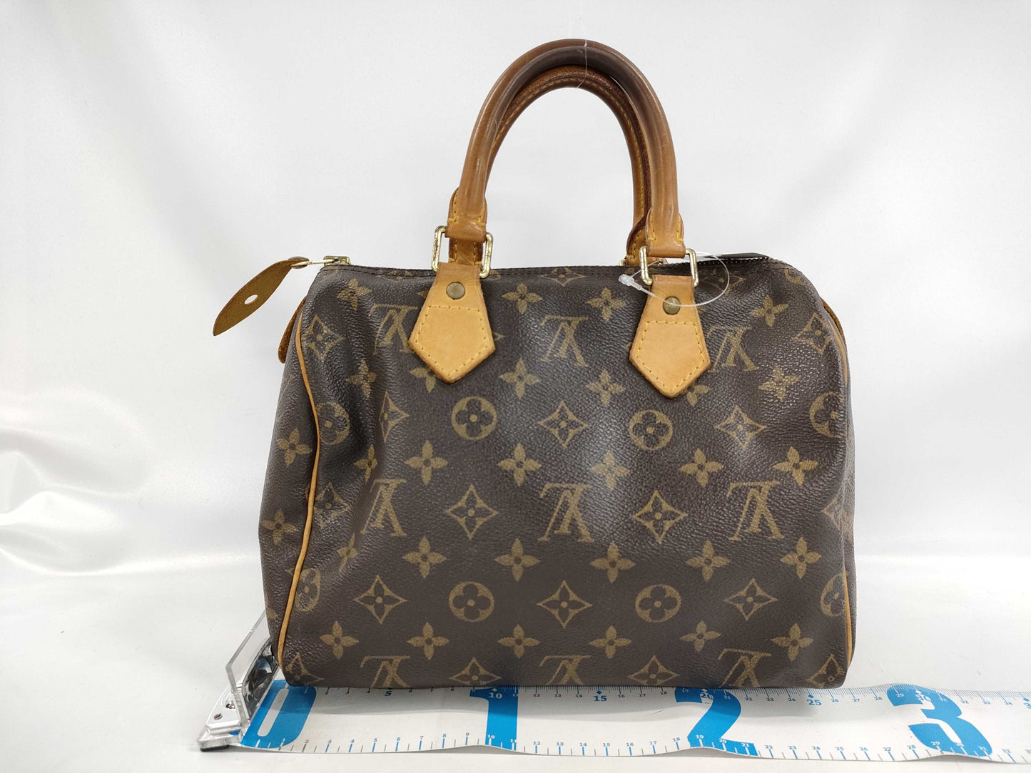 Louis Vuitton Speedy Handbag Monogram Canvas, Brown, Canvas, Handbag