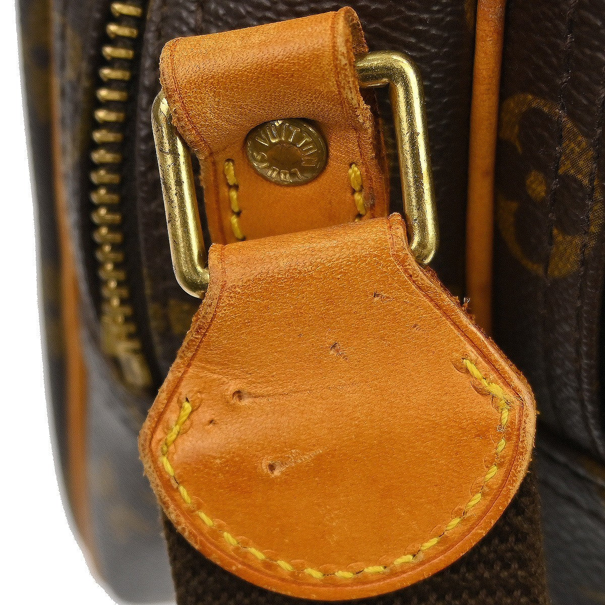 Louis Vuitton Reporter Monogram Canvas, Brown, Canvas, Shoulder Bag