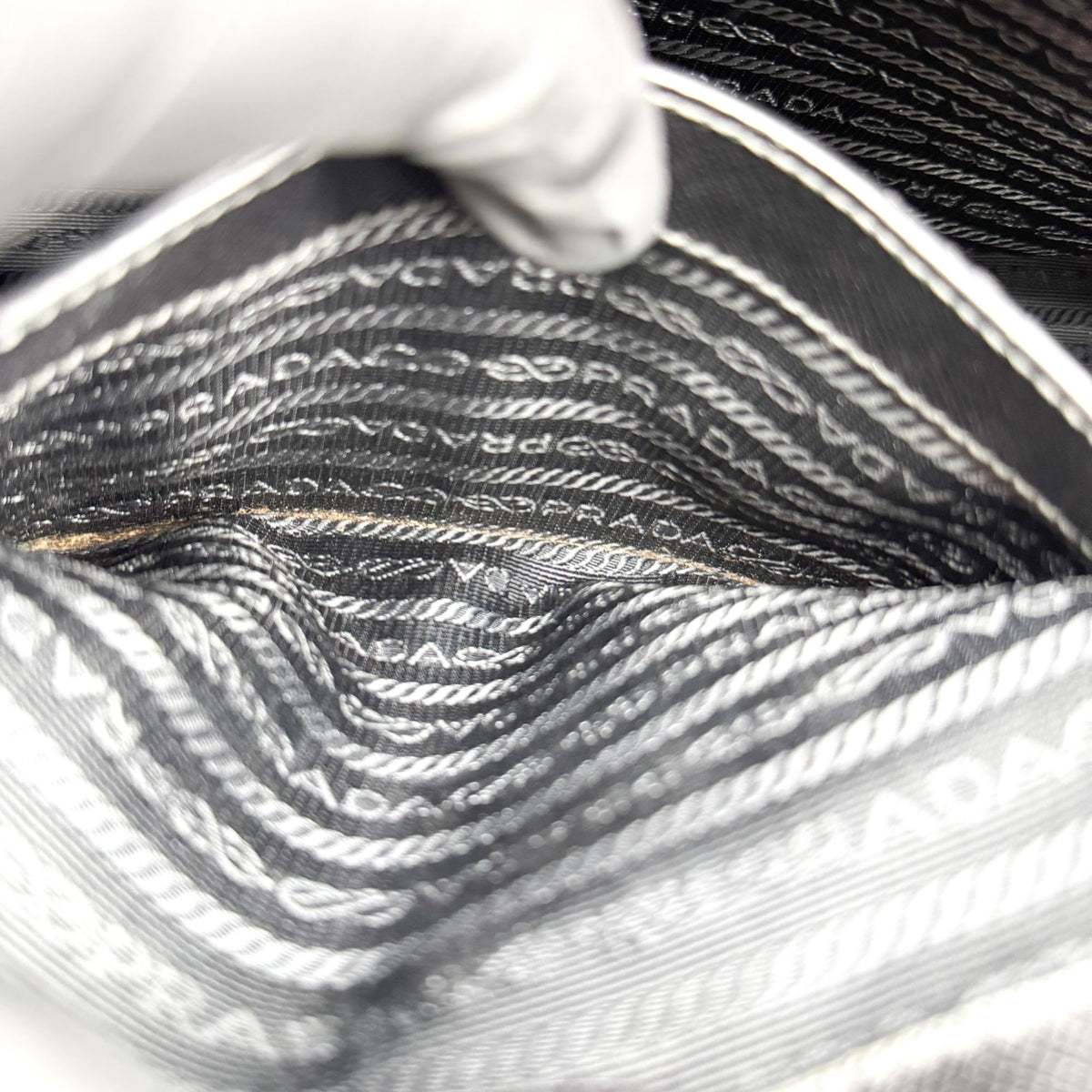 Prada Lux Open Saffiano Leather, Black, Leather, Tote Bag