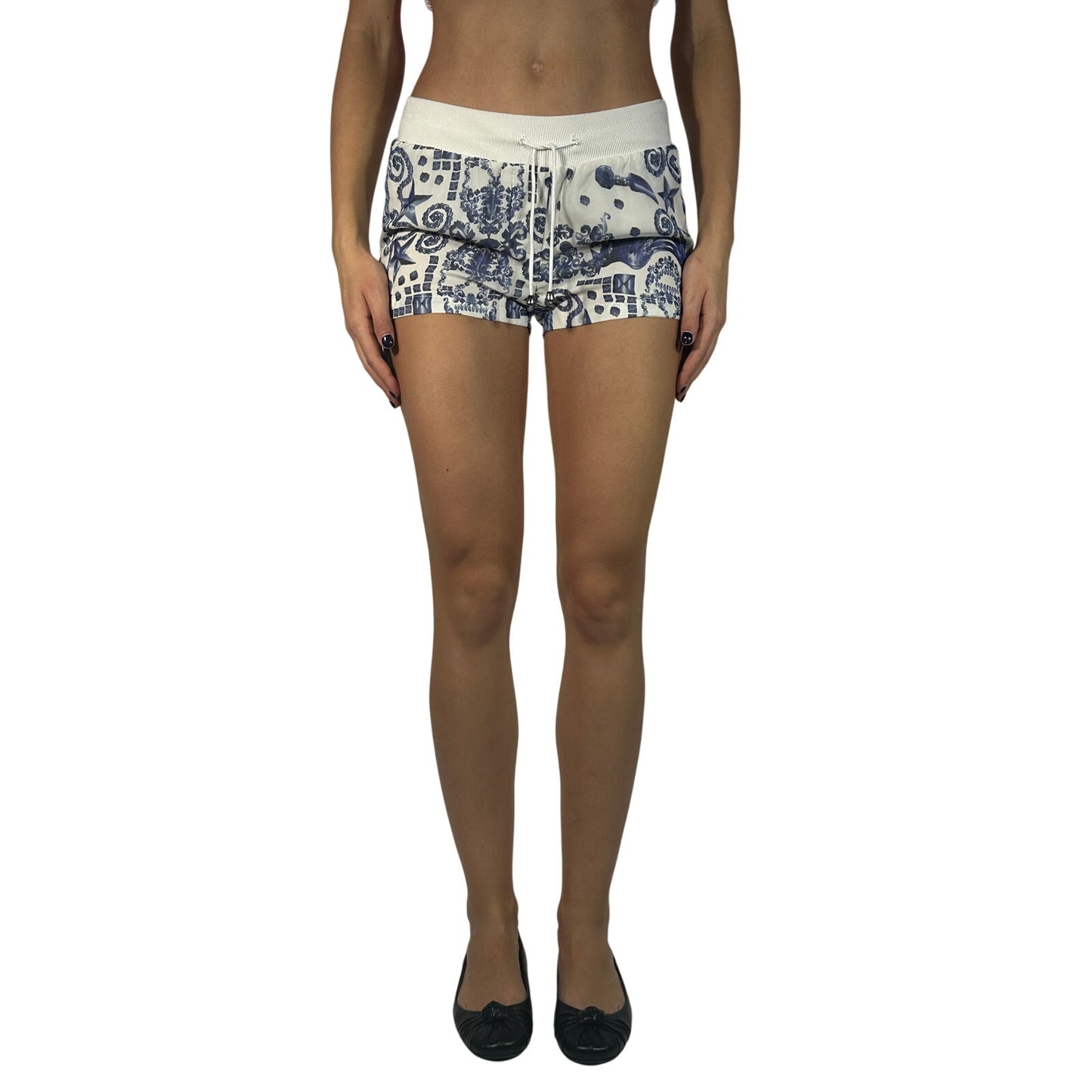 PINKO Wool Blend Shorty Shorts