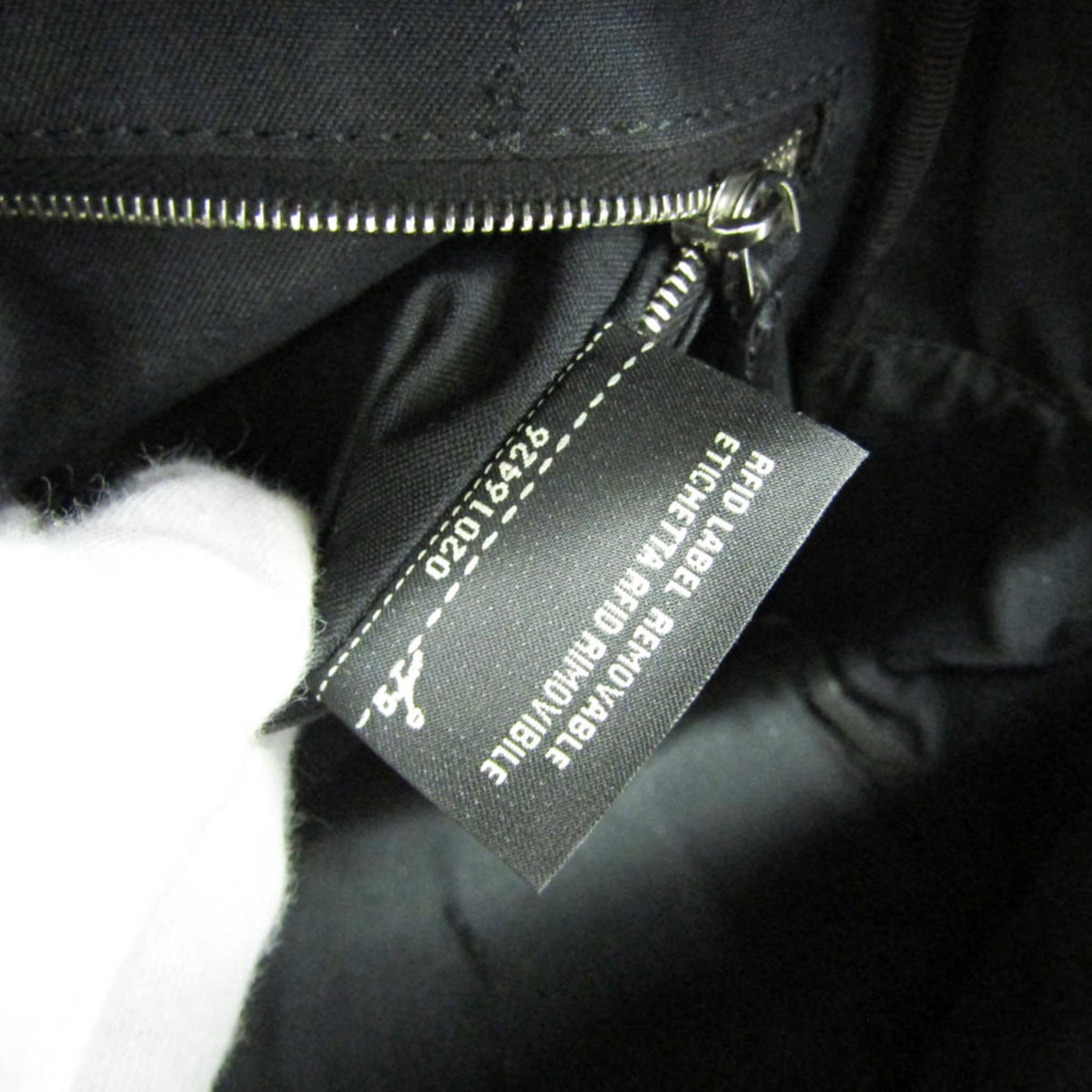 Fendi By The Way Leather with Crystals, Black, Leather, Backpack