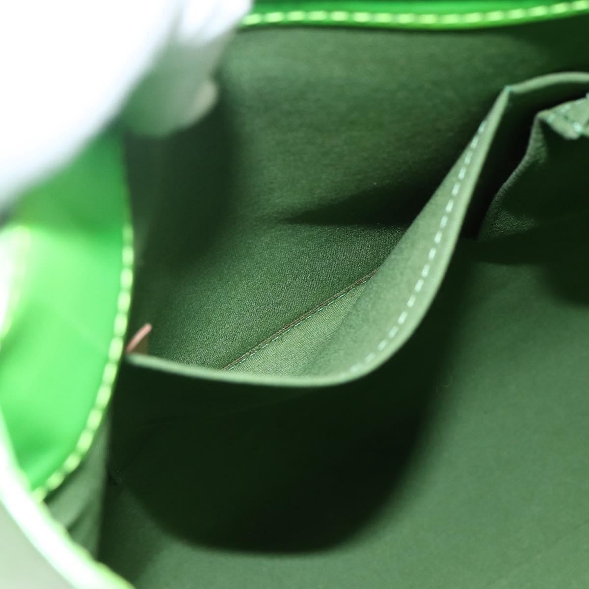 Louis Vuitton Robert Wilson Reade Vernis, Green, Patent Leather, Tote Bag