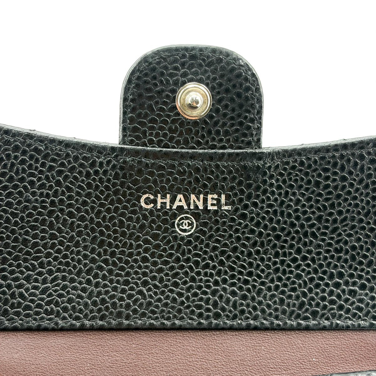 Chanel 31 Wallet Quilted Shiny Calfskin, Black, Calfskin, Wallet