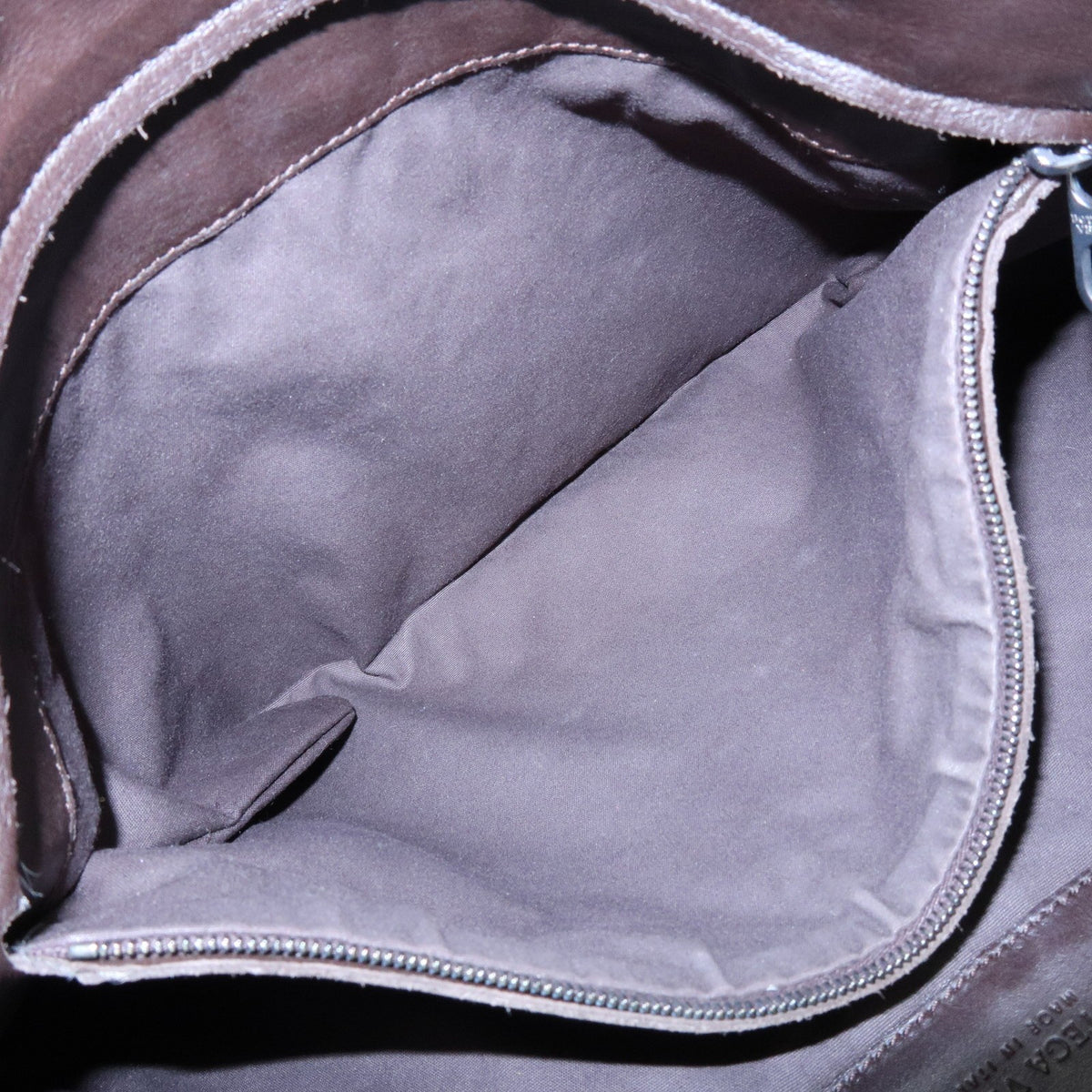 Bottega Veneta Flat Messenger Intrecciato Nappa, Brown, Leather, Handbag