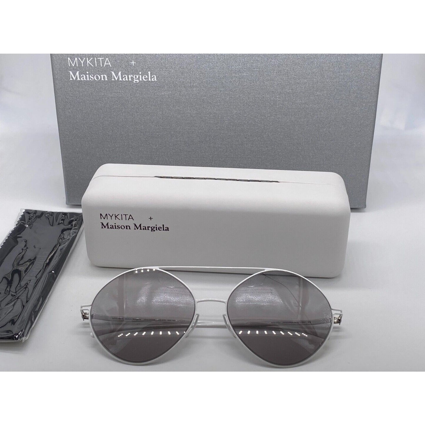 Gianni Versace Greek Key Sunglasses Tortoise