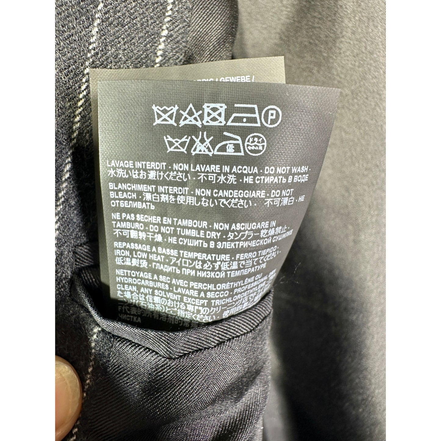 Μάλλινο σακάκι YVES SAINT LAURENT 40 L