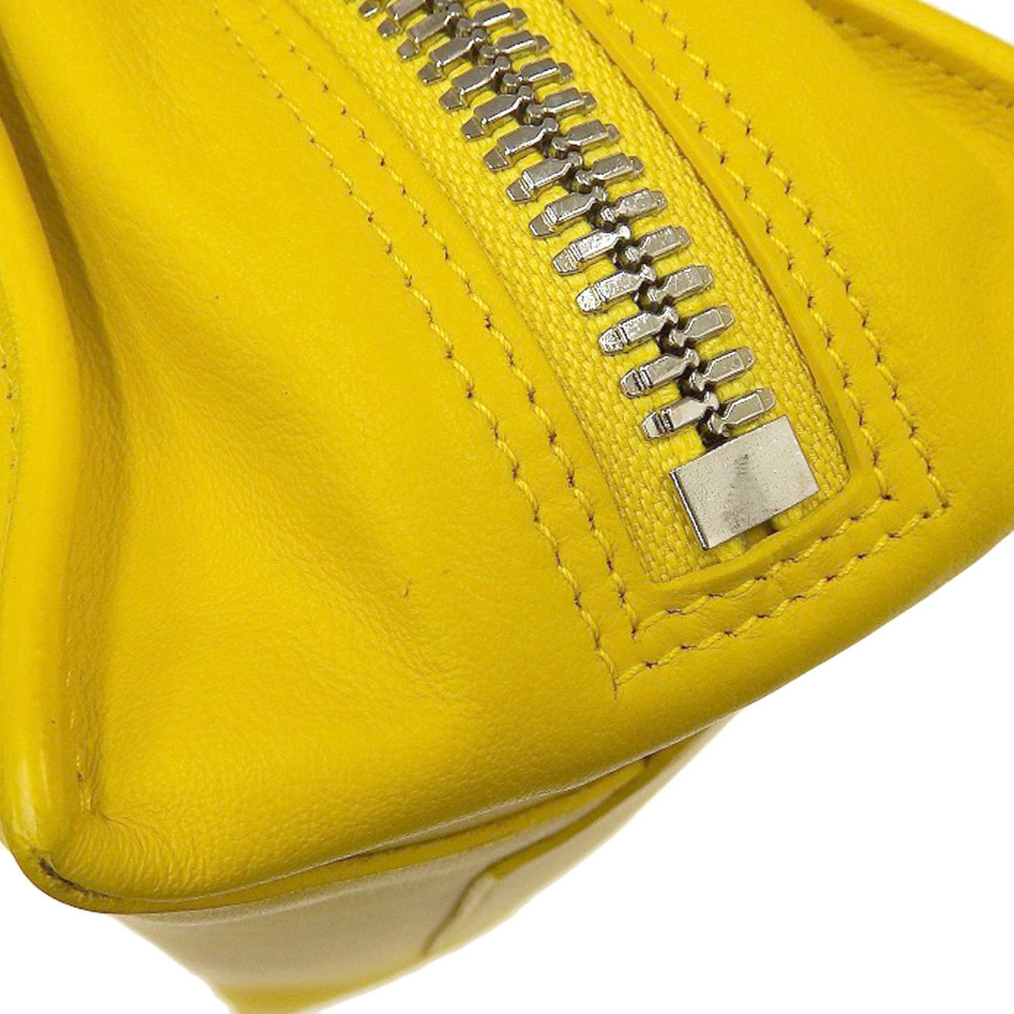Balenciaga Papier, Yellow, Leather, handbag