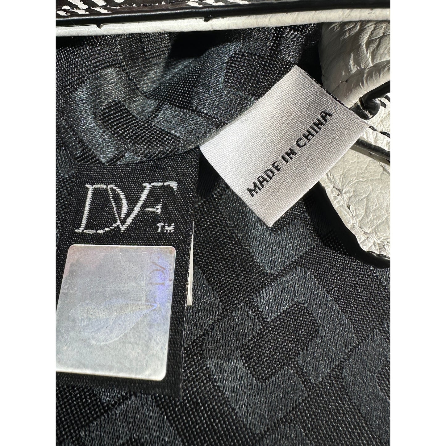 Diane Von Furstenberg Gingham Clutch