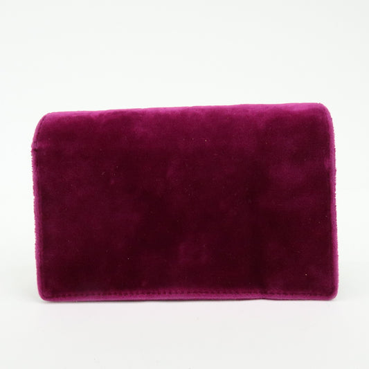 Gucci Dionysus Velvet, Purple, Velvet, Handbag