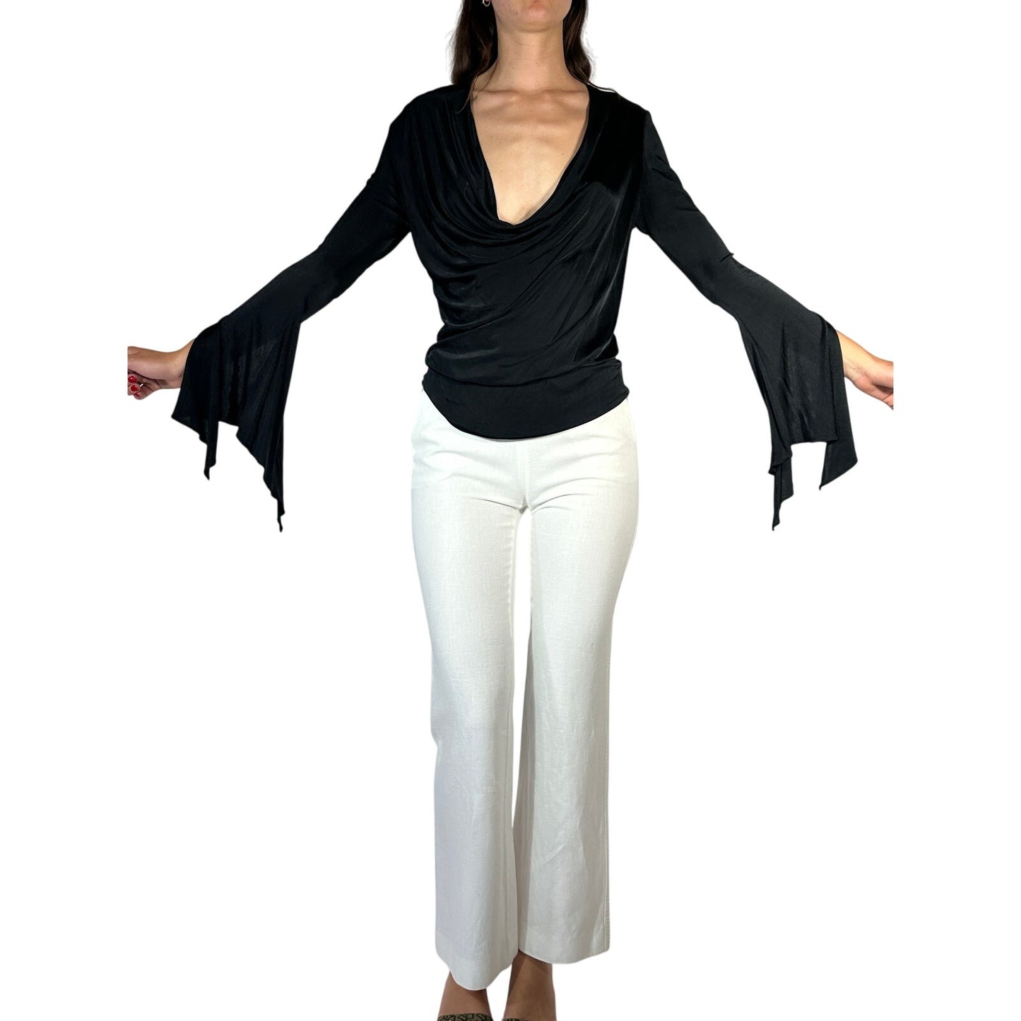 Diane Von Furstenberg Cowl Neck Blouse