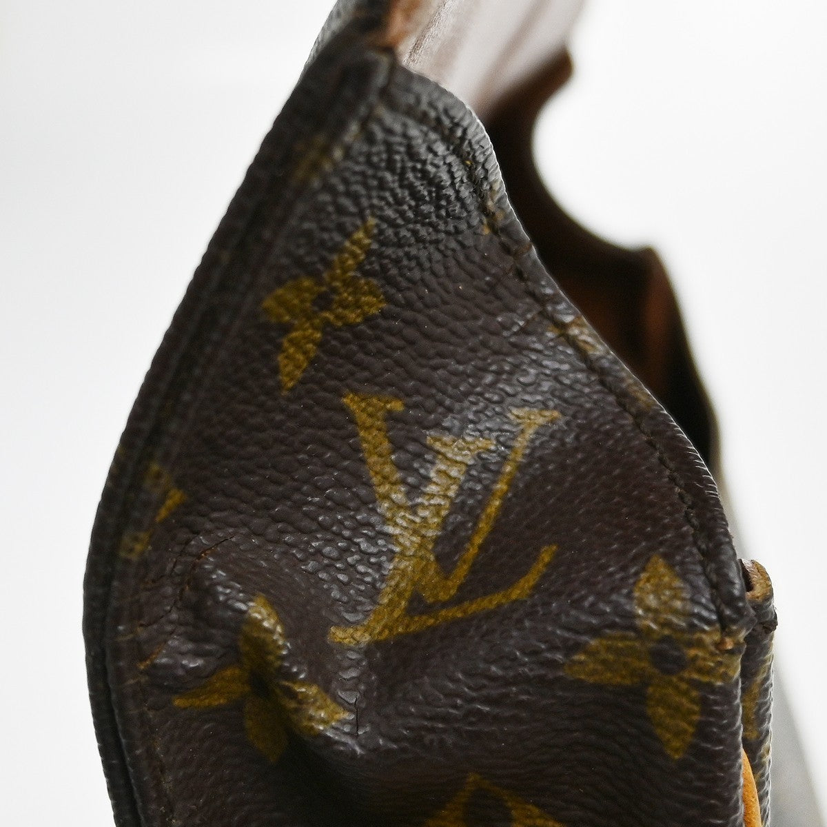 Louis Vuitton Cartouchiere Monogram Canvas, Brown, Canvas, Handbag