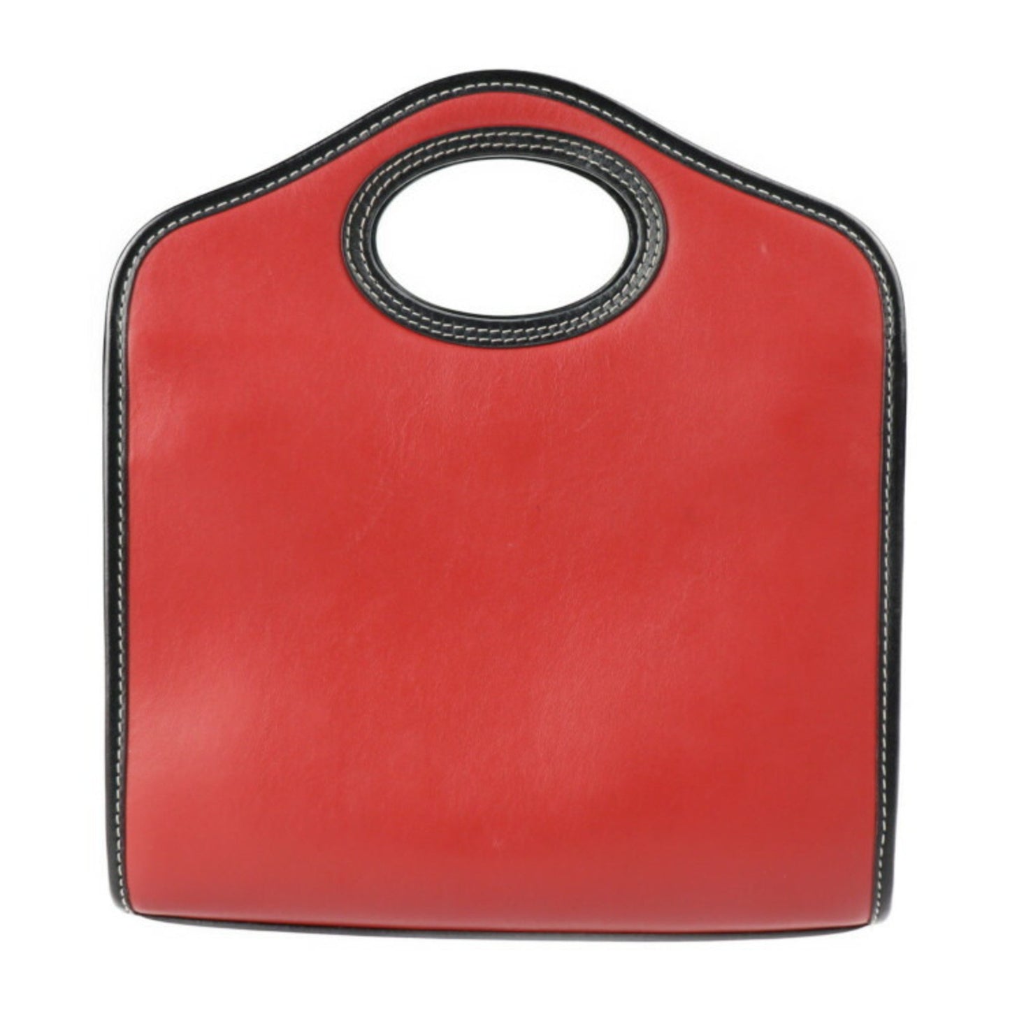 Burberry Mini Pocket Bag, Red, Leather, handbag