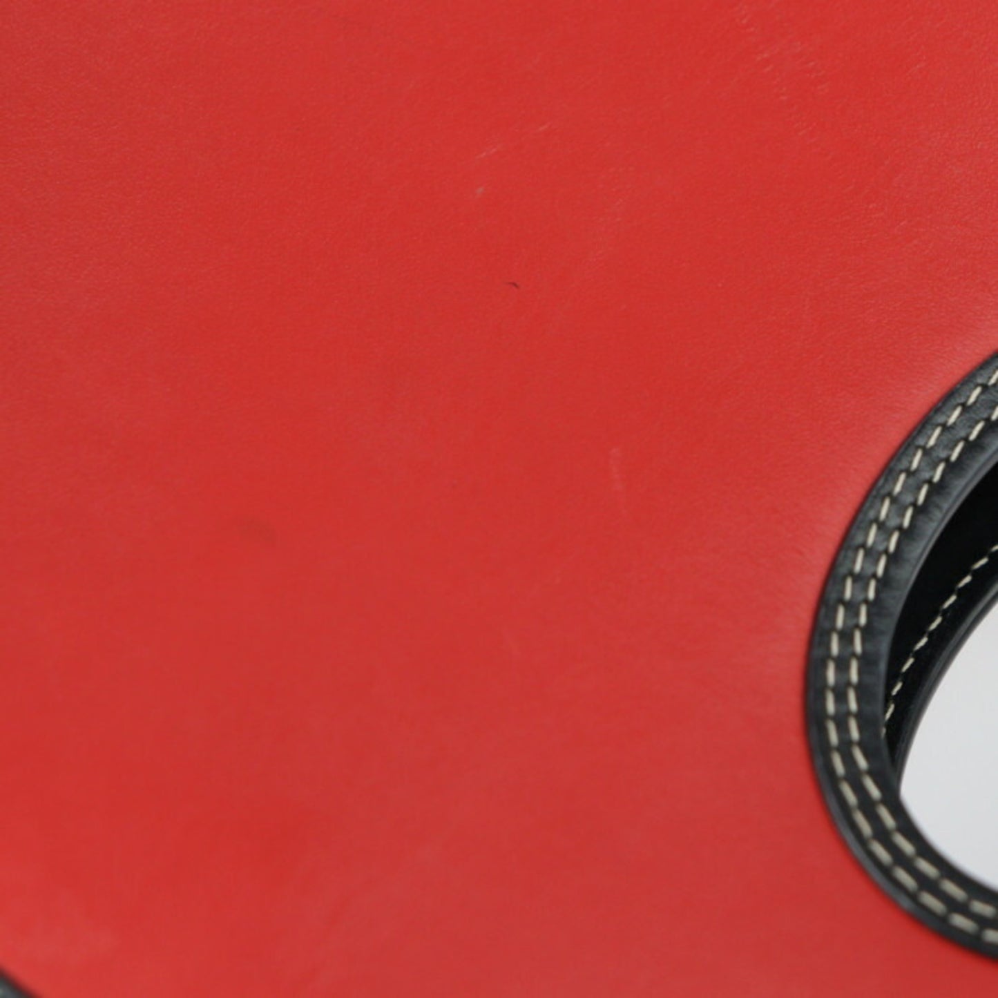 Burberry Mini Pocket Bag, Red, Leather, handbag
