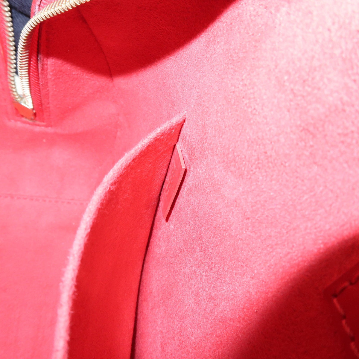 Louis Vuitton Jasmin Epi Leather, Red, Leather, Handbag