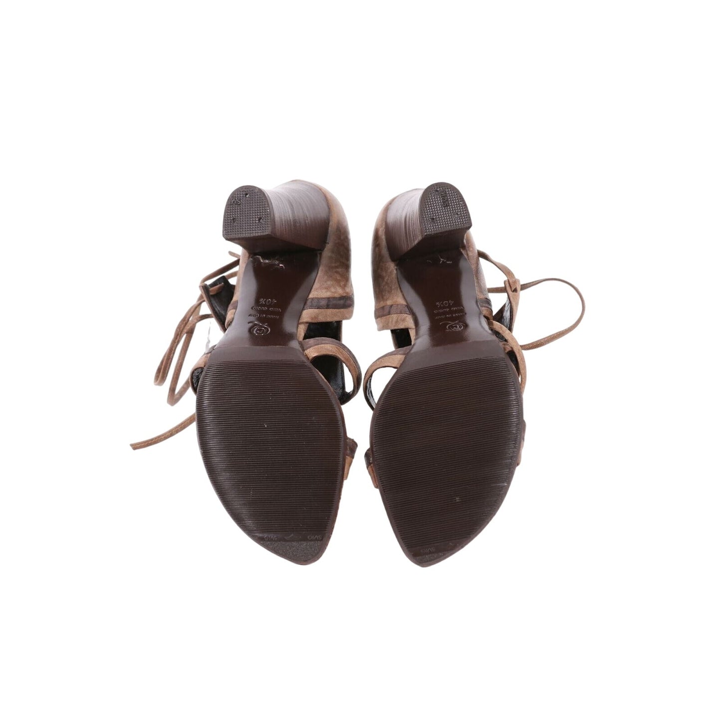 Σανδάλια Alexander McQueen με T-Strap 10 US Καφέ